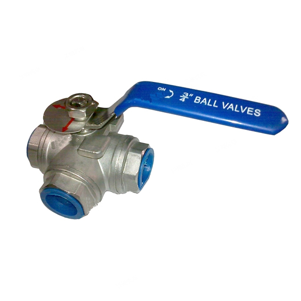 内螺纹三通球阀-水平三通